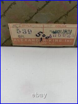 Madame Alexander Bnt Knee Walk Alexander-kins Wendy Doll In Original Box 8 1959