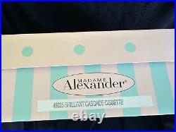 Madame Alexander Brilliant Cascade 10 Cissette #49035 COA box & tags