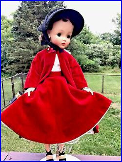 Madame Alexander Brunette Cissy Doll 1956 Tagged Outfit