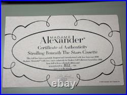 Madame Alexander CISSETTE Doll / #41910 Strolling Beneath the Stars / RARE- BOX