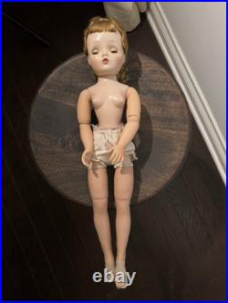 Madame Alexander CISSY Doll 1955 56 Straight Bangs Top Knot