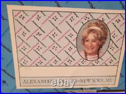 Madame Alexander CISSY Tea Rose Cocktail Ensemble 1990s 21 inches