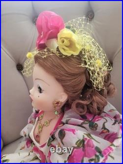 Madame Alexander CISSY Tea Rose Cocktail Ensemble 1990s 21 inches