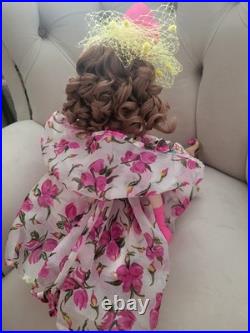 Madame Alexander CISSY Tea Rose Cocktail Ensemble 1990s 21 inches