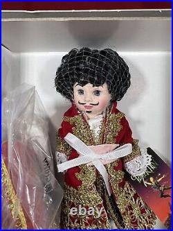 Madame Alexander Captain Hook Doll #62155 2011 Red Hat Peter Pan