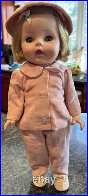 Madame Alexander Caroline Kennedy Doll In Rare Original Outfit EXC