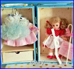 Madame Alexander Caroline's Story Land Trunk Set with Doll and 4 Outfits
