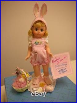 Madame Alexander Child At Heart Easter Bunny Le With Pin And Ann Rast Stand