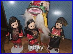 Madame Alexander Chinese New Years 8 Dolls, 21050, 3 piece with Lion Costume, Box