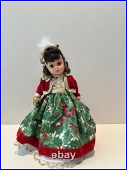 Madame Alexander Christmas Bundle SIX 8 DOLLS With Stand