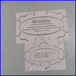 Madame Alexander Christmas Dinner Scarlett OHara 51520 COA NRFB LN READ