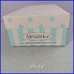 Madame Alexander Christmas Dinner Scarlett OHara 51520 COA NRFB LN READ