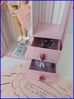 Madame Alexander Cissette Lingerie Trunk great cond! Accs still sealed! 10