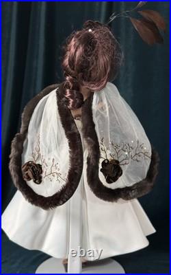 Madame Alexander Cissy Doll In Cafe Rose and Ivory Cocktail Dress Outfit