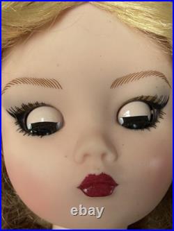 Madame Alexander Cissy Doll In Cafe Rose and Ivory Cocktail Dress Outfit