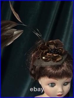 Madame Alexander Cissy Doll In Cafe Rose and Ivory Cocktail Dress Outfit