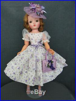 Madame Alexander Cissy Doll Summertime In Lavender Floral Outfit
