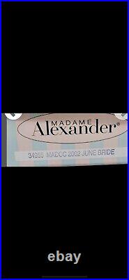 Madame Alexander Cissy June Bride withbox, tag