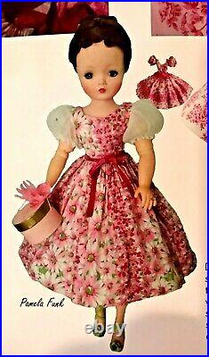 Madame Alexander Cissy Rare Daisy Print Dress 1955 Beautiful Brunette