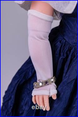 Madame Alexander Cissy Tagged Navy Dress Tiered Cape Capelet 1957