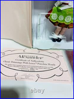 Madame Alexander Classic Trimmings With LenoxT Porcelain Wendy 48450 with Accessory