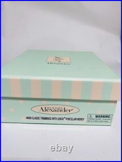 Madame Alexander Classic Trimmings With LenoxT Porcelain Wendy 48450 with Accessory