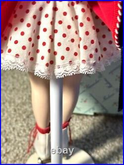 Madame Alexander Coca-Cola Carhop Vintage Porcelain Doll 12? By Danbury Mint 99