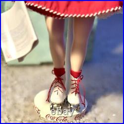 Madame Alexander Coca-Cola Carhop Vintage Porcelain Doll 12? By Danbury Mint 99