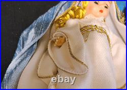 Madame Alexander Collectible Doll Lot Mary Joseph & Jesus #19470 Nativity Set