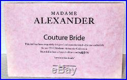 Madame Alexander Couture Bride 21 Cissy Doll 71885 NEW