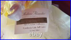 Madame Alexander Couture Collection Cissy Doll LE Gardenia Gala Ball Gown