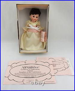 Madame Alexander Daughter Confederacy WINNIE #33985 Box Limited Ed Certificate