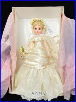 Madame Alexander Deborah Bride Doll In Box 16 Blonde Hair Wedding Gown & accs
