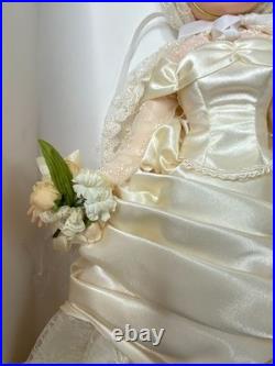 Madame Alexander Deborah Bride Doll In Box 16 Blonde Hair Wedding Gown & accs