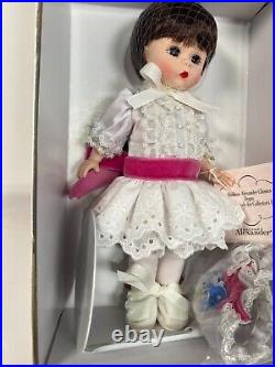 Madame Alexander Degas 38210 8 Doll With Box, Stand, Accessories and COA