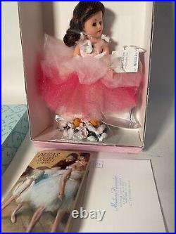 Madame Alexander Degas Ballerina 25305 8 in Box with Tags, Accessories
