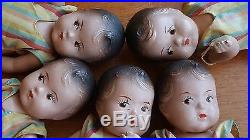 Madame Alexander Dionne Quintuplet Dolls With Original Swing & Clothing