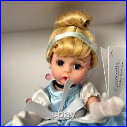 Madame Alexander Disney's Cinderella 25080 8 Doll With Box, Accessories, Tags