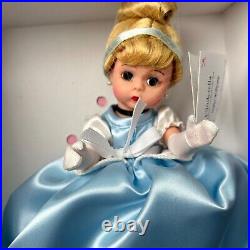 Madame Alexander Disney's Cinderella 25080 8 Doll With Box, Accessories, Tags