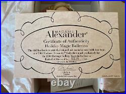 Madame Alexander Doll #49820 Holiday Magic Ballerina 136/550 8 Blonde Hair