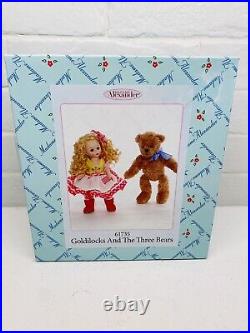 Madame Alexander Doll Goldilocks & The Three Bears Plush 2000 with Box Tag #61735