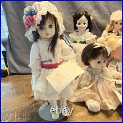 Madame Alexander Doll Lot of 8 Alice, Goldilocks, GWTW, Heidi, Bo Peep +More