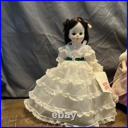 Madame Alexander Doll Lot of 8 Alice, Goldilocks, GWTW, Heidi, Bo Peep +More