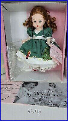 Madame Alexander Doll My First Christmas Tree With Spode Ornament 8 Inch 36875