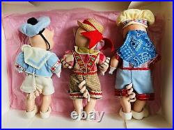 Madame Alexander Doll Set Three Little Pigs 10 with Box Story Book Tag Nice