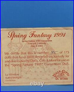 Madame Alexander Doll Spring Fantasy 1991 Complete MIB 8 VERY RARE 45/175