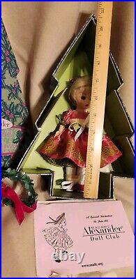 Madame Alexander Doll Wreath Of Holiday Wishes St. 46035 In Orig. Box 2007