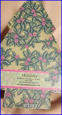 Madame Alexander Doll Wreath Of Holiday Wishes St. 46035 In Orig. Box 2007