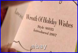 Madame Alexander Doll Wreath Of Holiday Wishes St. 46035 In Orig. Box 2007
