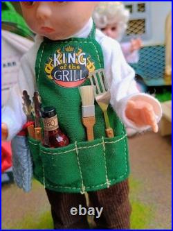 Madame Alexander Dolls 8 Camping with Dad DIORAMA by Creations by Lynette